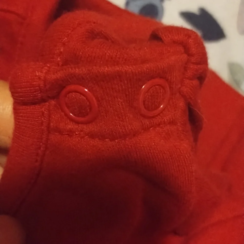 Garanimals Baby Girl Teddy Bear Burgundy Long Sleeve onesie Bodysuit Shirt 18M - Picture 11 of 12